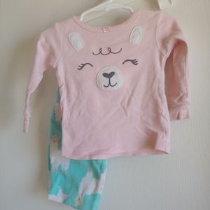 3/$10 Carter's llama pajamas
